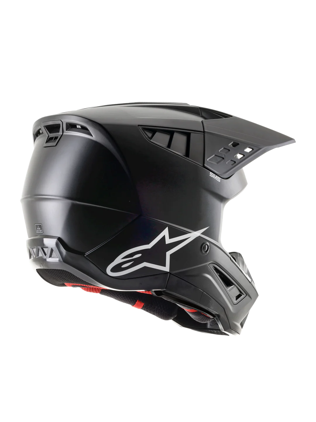 ALPINESTARS S-M5 SOLID HELMET ECE 22.06 - BLACK MATT