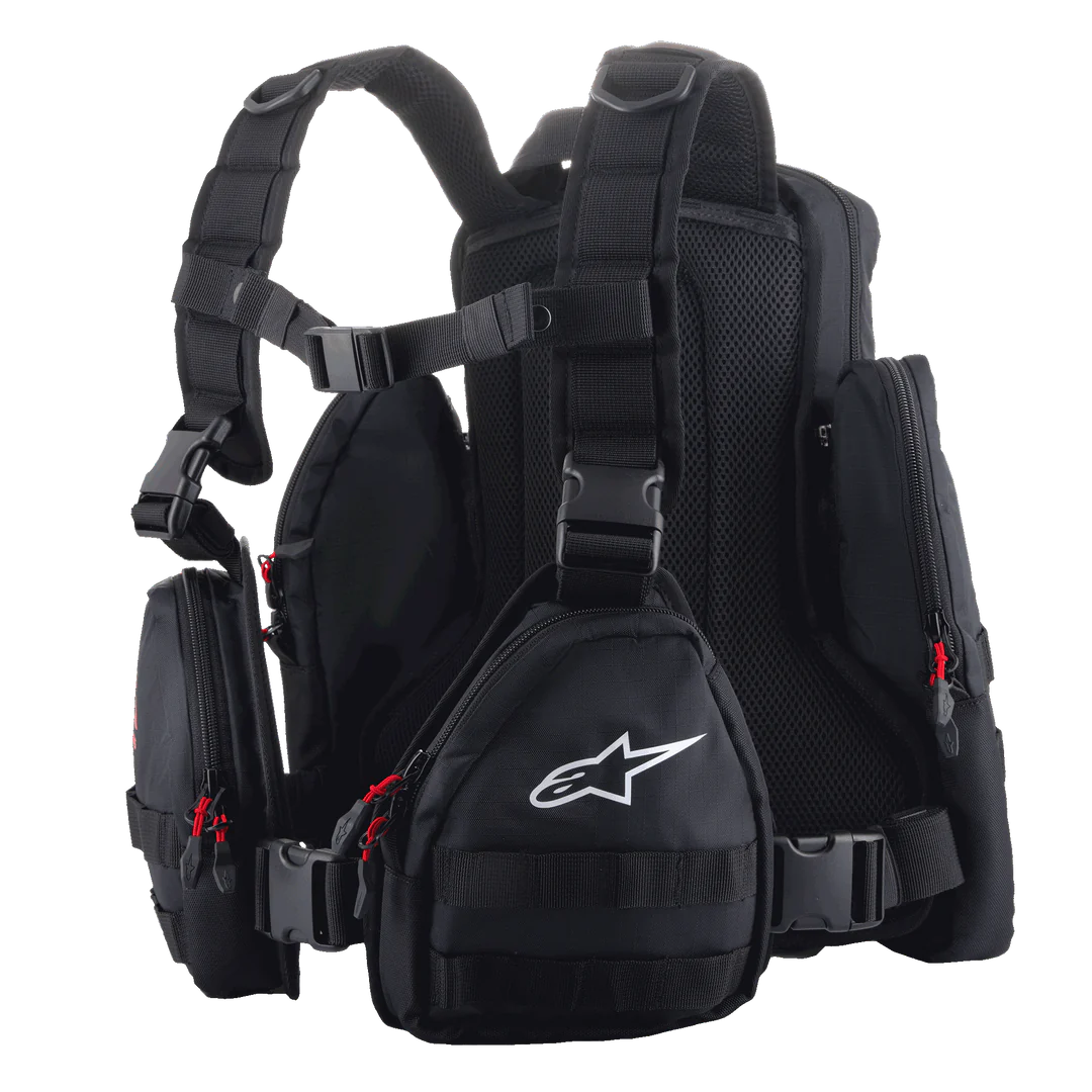 ALPINESTARS TECHDURA TACTICAL PACK - BLACK WHITE