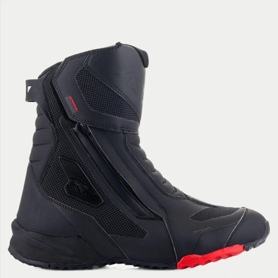 ALPINESTARS RT-7 DRYSTAR BOOTS - BLACK RED