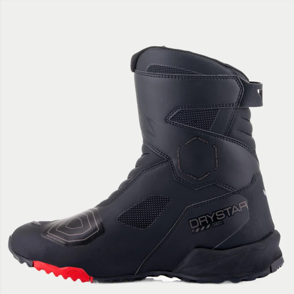 ALPINESTARS RT-7 DRYSTAR BOOTS - BLACK RED