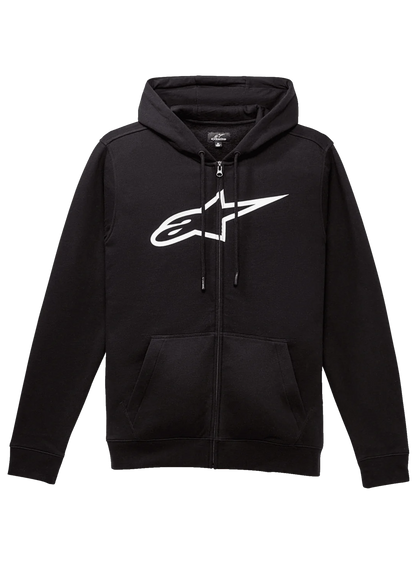 ALPINESTARS AGELESS ZIP HOODIE V3 - BLACK/WHITE