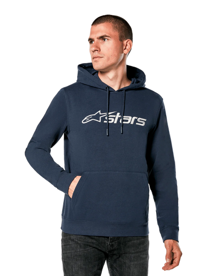 ALPINESTARS BLAZE HOODIE V3 - NAVY/GREY