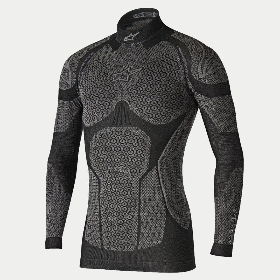 ALPINESTARS RIDE TECH TOP LONG SLEEVE WINTER - BLACK GRAY