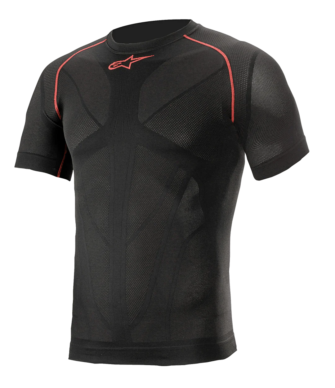 ALPINESTARS RIDE TECH V2 TOP SHORT SLEEVE SUMMER - BLACK RED