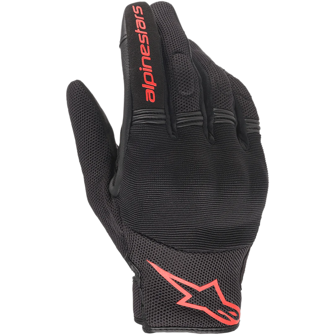 ALPINESTARS COPPER GLOVES - BLACK RED FLUO