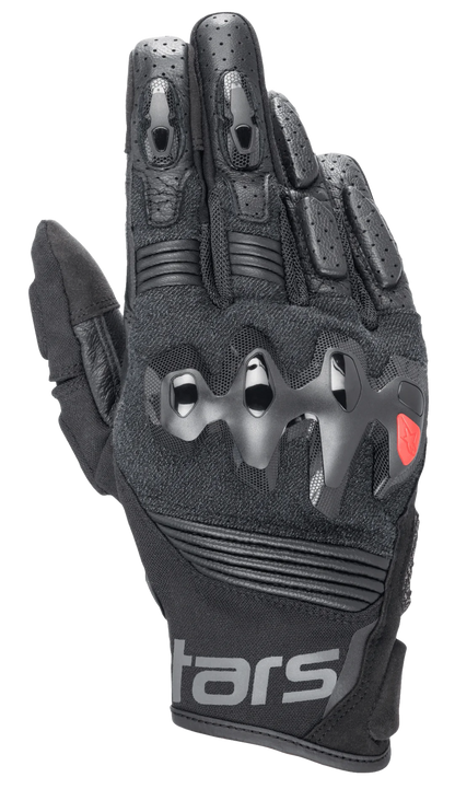 ALPINESTARS HALO LEATHER GLOVES - BLACK