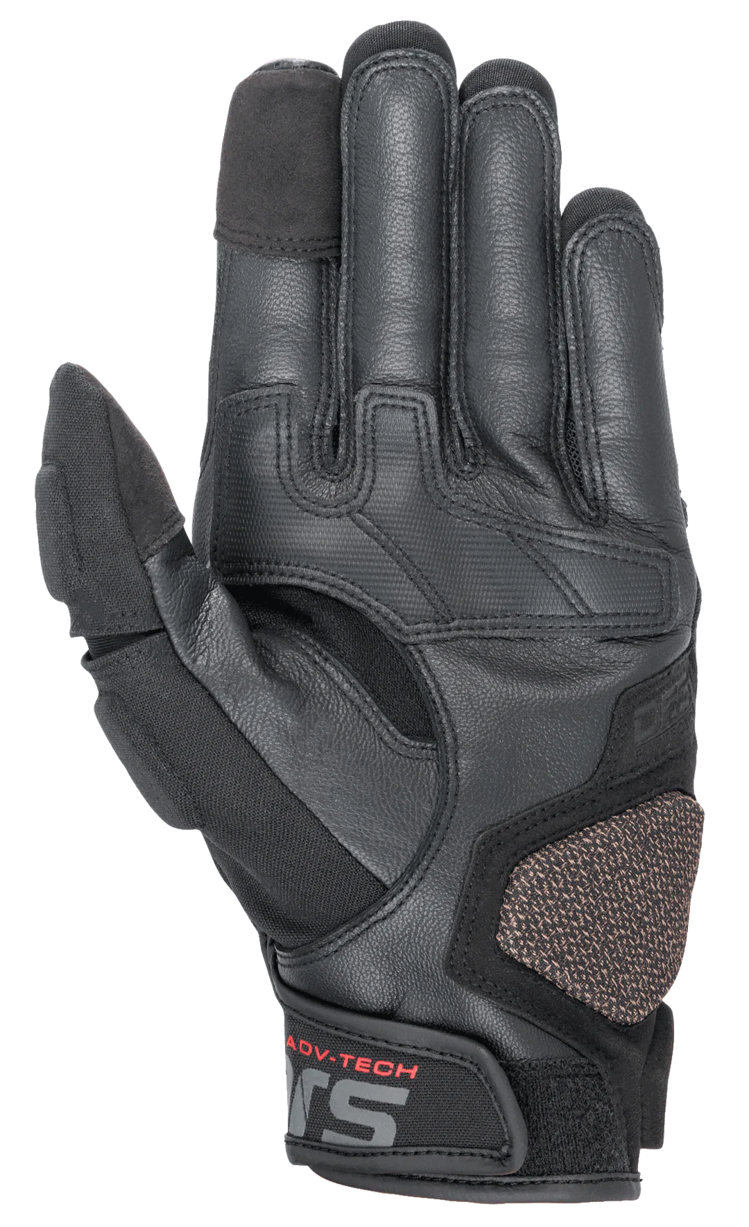 ALPINESTARS HALO LEATHER GLOVES - BLACK