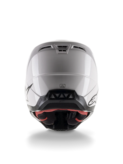 ALPINESTARS S-M5 SOLID HELMET ECE 22.06 - WHITE GLOSSY