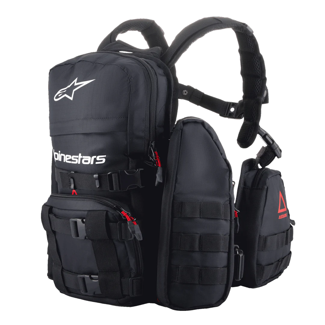 ALPINESTARS TECHDURA TACTICAL PACK - BLACK WHITE